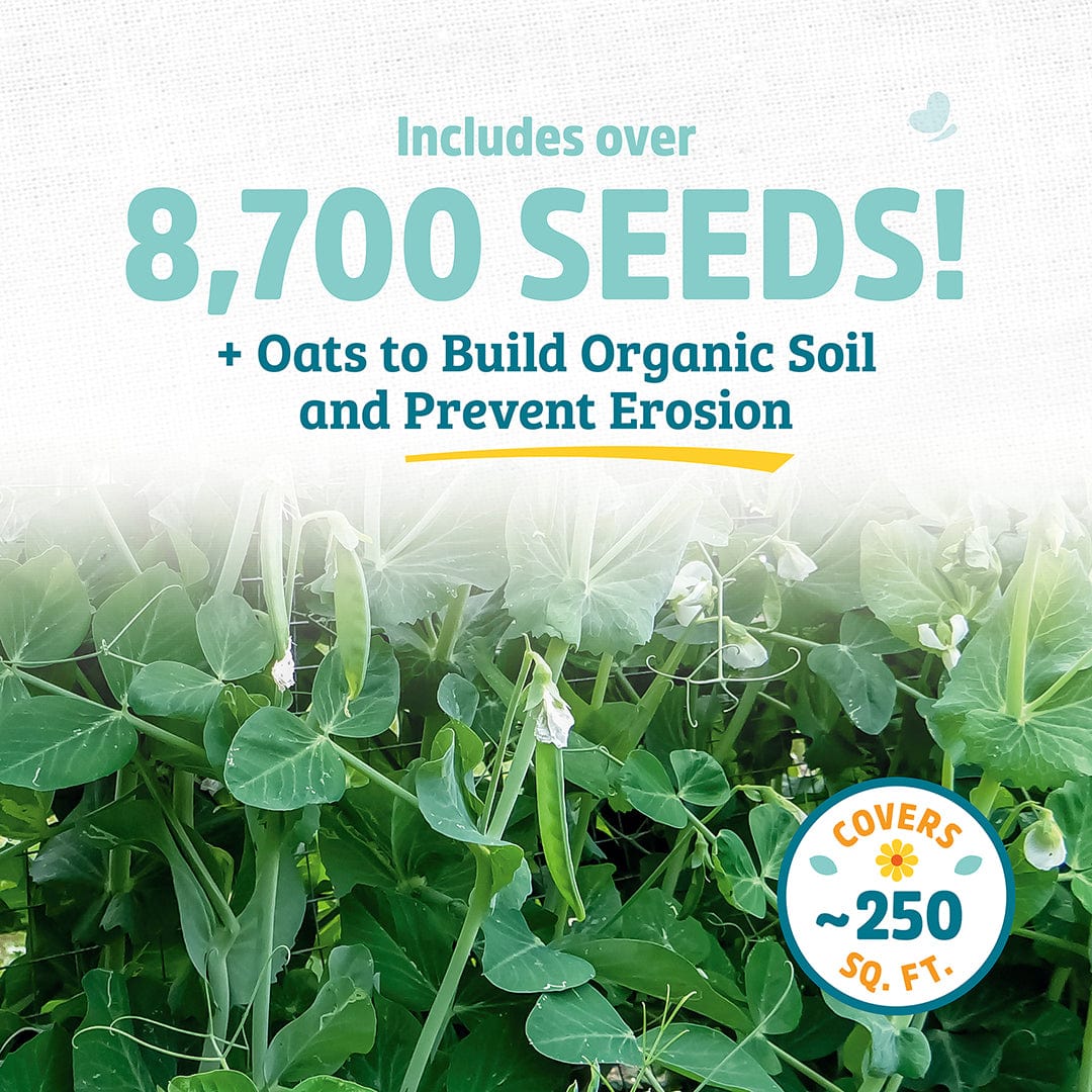 Organic Field Pea (with Oats) Cover Crop Seeds