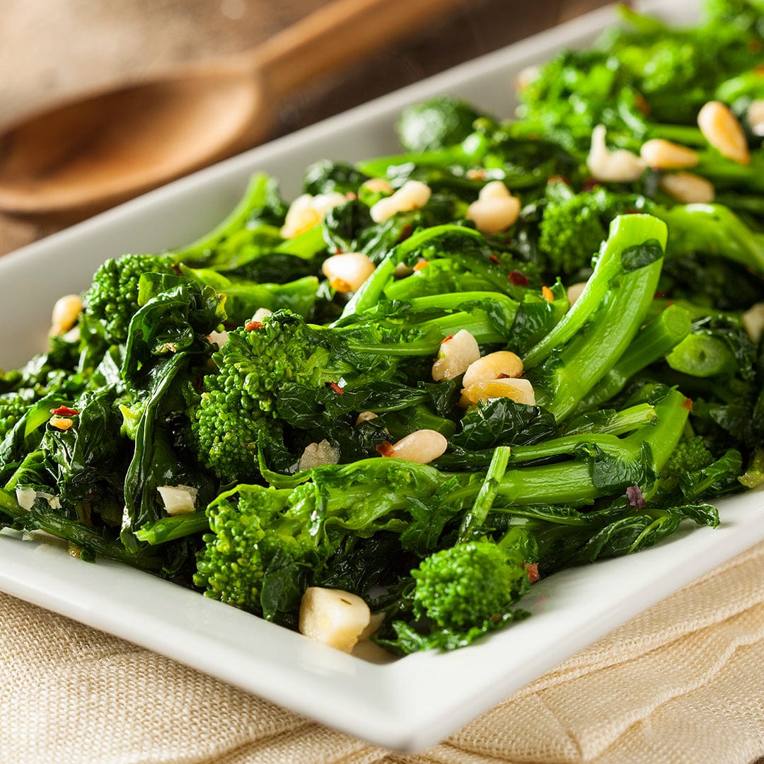 Organic Broccoli Raab Seeds — 'Rapini'