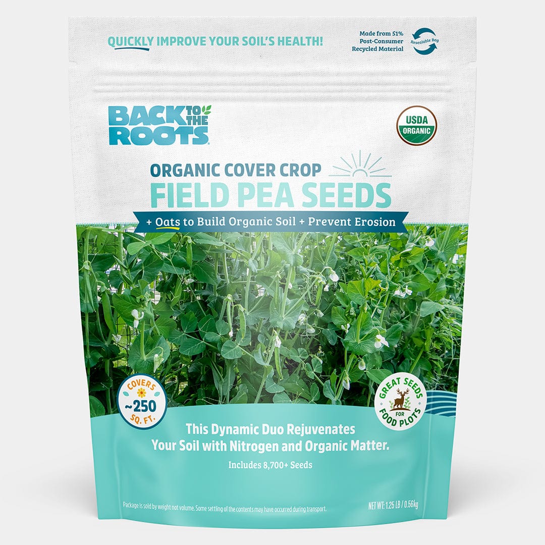 Organic Field Pea (with Oats) Cover Crop Seeds