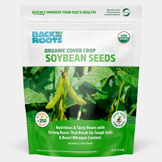Organic Soybean Cover Crop Seeds