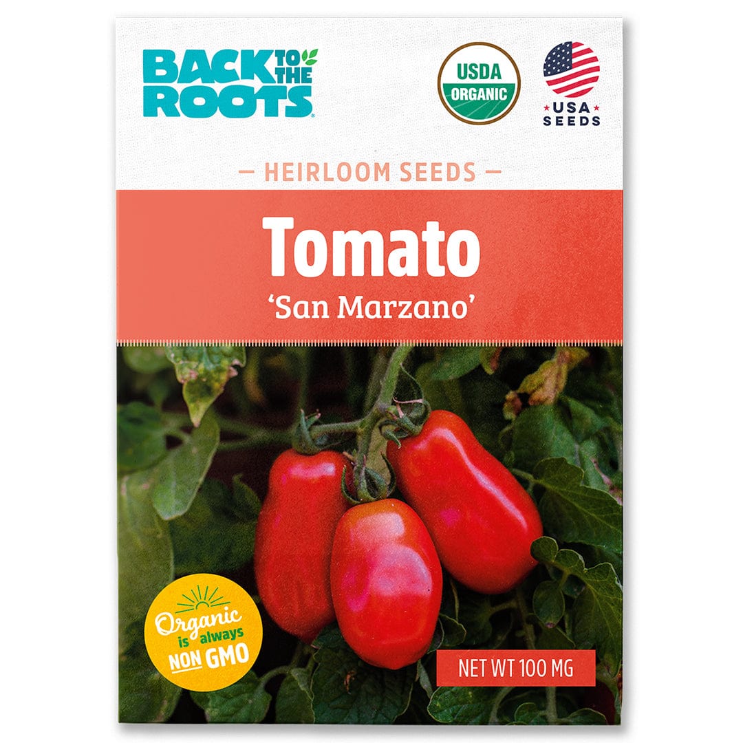 Organic Tomato Seeds — 'San Marzano'